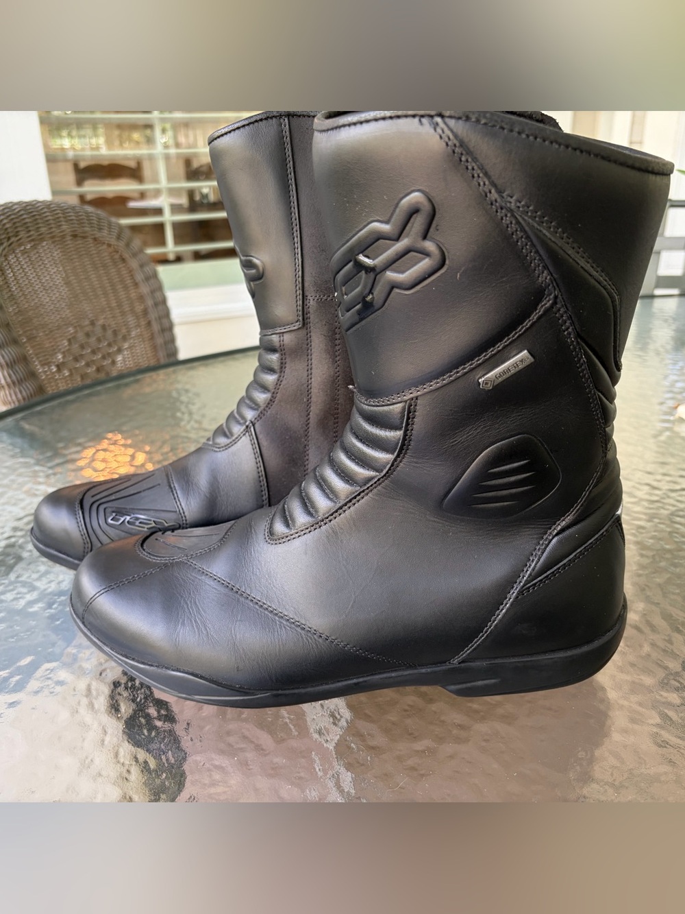 TCX X-Five EVO GTX Gore Tex Motorcycle Boots US Size 12(45) (Pre-owned)